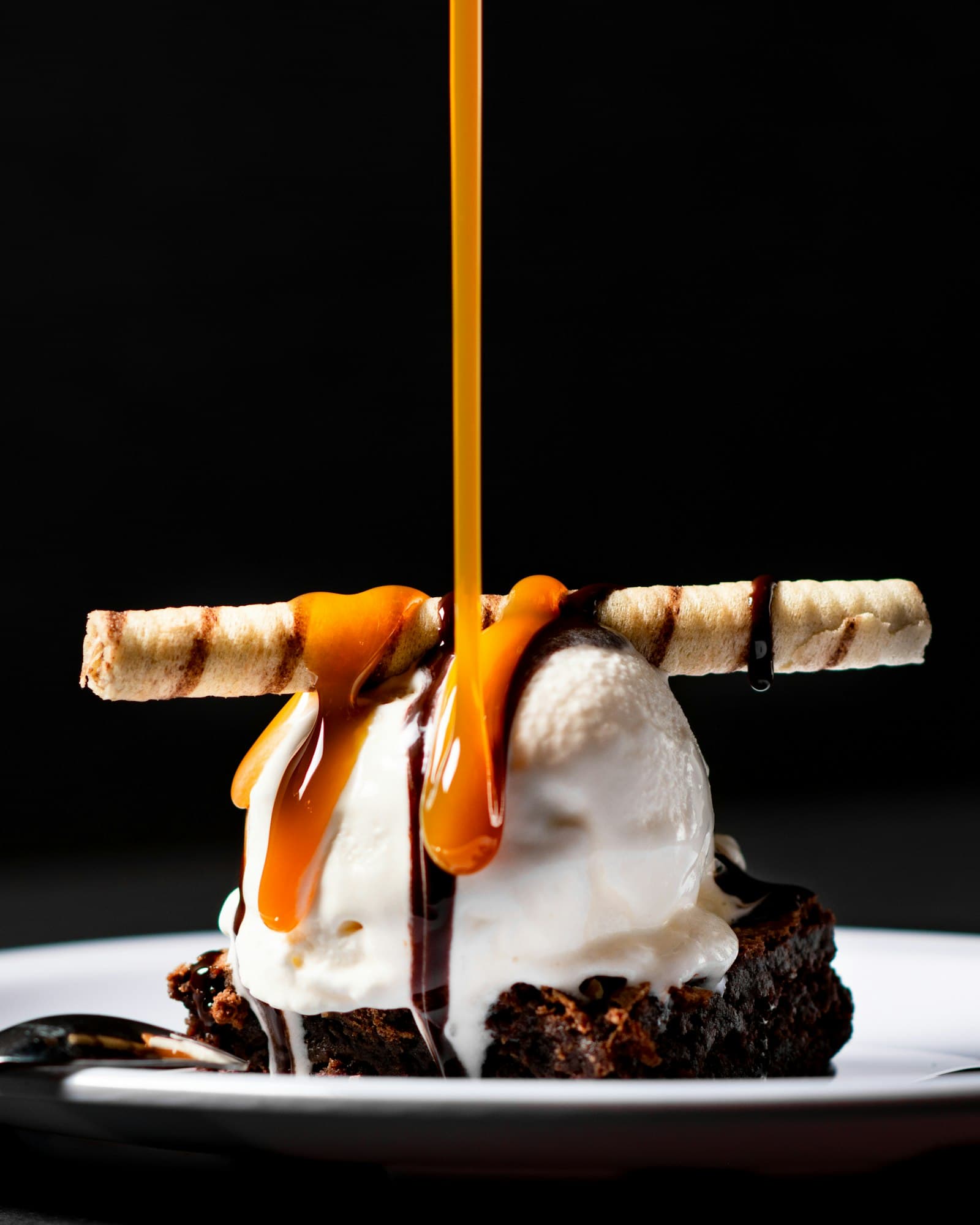 Signature chocolate dessert