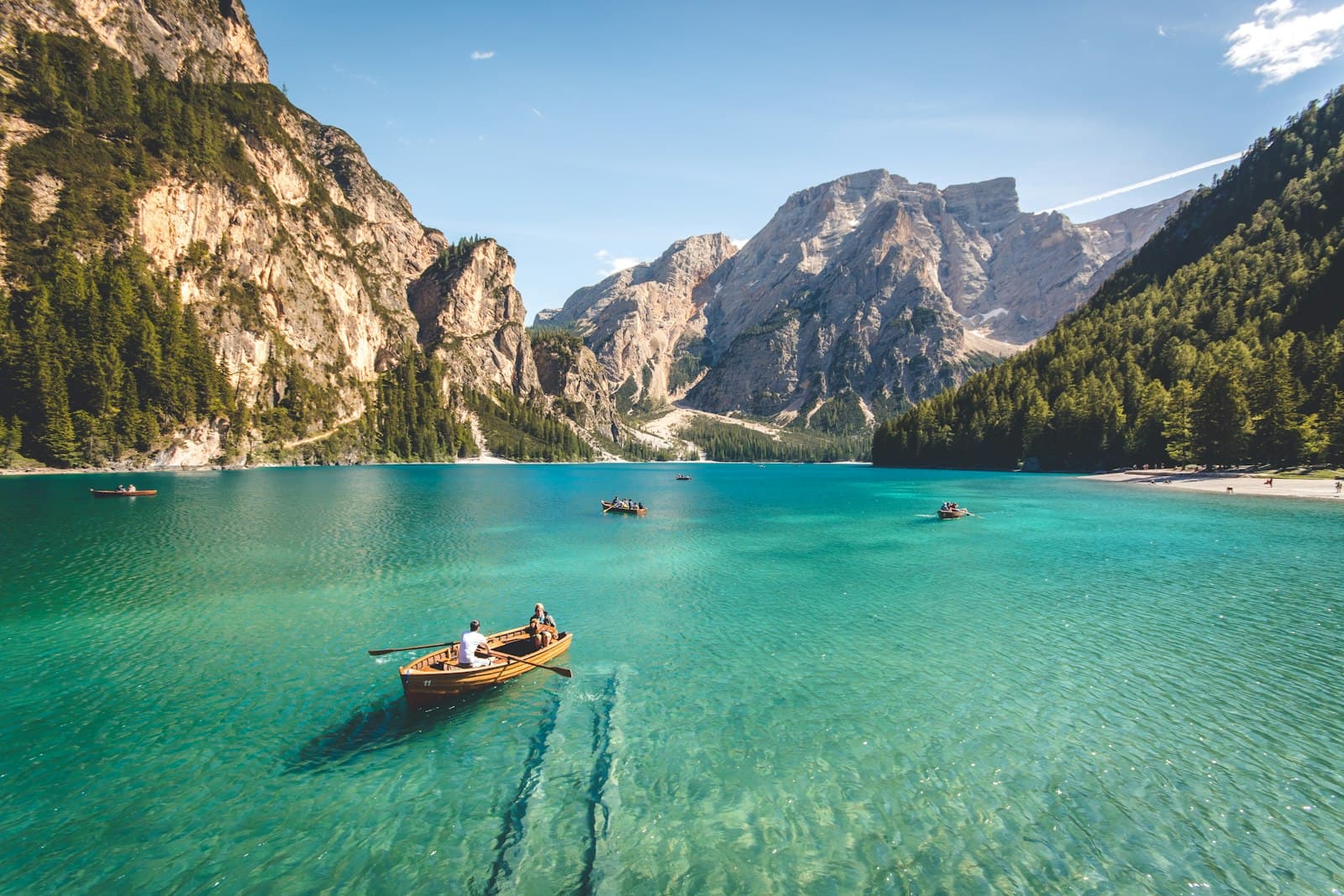 River winding through a mountain canyon